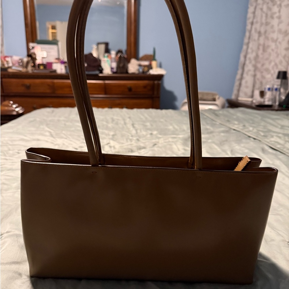 Prada Boxcalf Tan Leather Bag - Picture 9 of 12